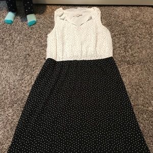 Loft, two tone dress